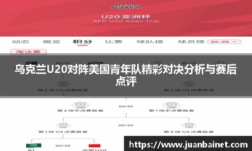 乌克兰U20对阵美国青年队精彩对决分析与赛后点评