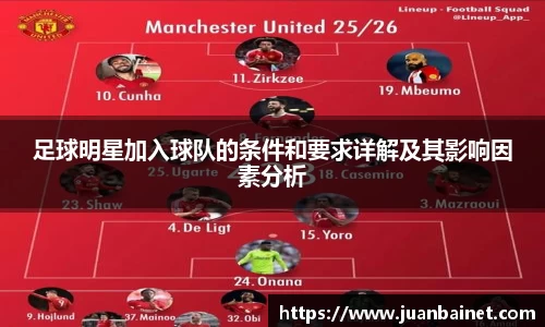 足球明星加入球队的条件和要求详解及其影响因素分析